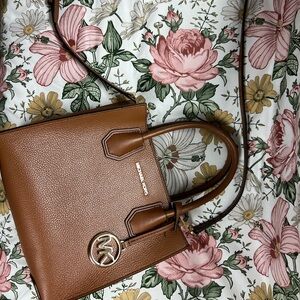 Michael Kors Tan/Brown Small Crossbody